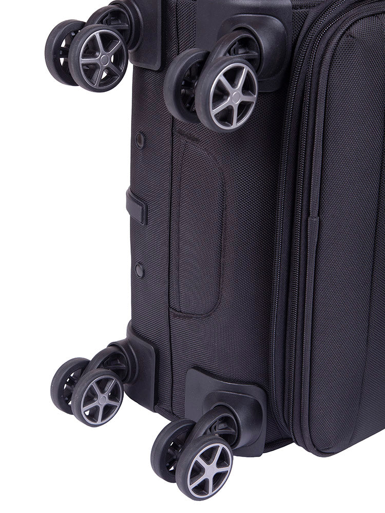 Cellini Smartcase 4 Wheel Carry On Trolley | Black