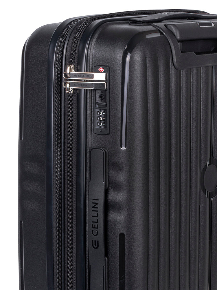 Cellini Rapido 4 Wheel Carry On Trolley | Black