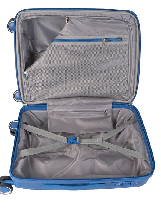 Cellini Rapido 4 Wheel Carry On Trolley | Blue