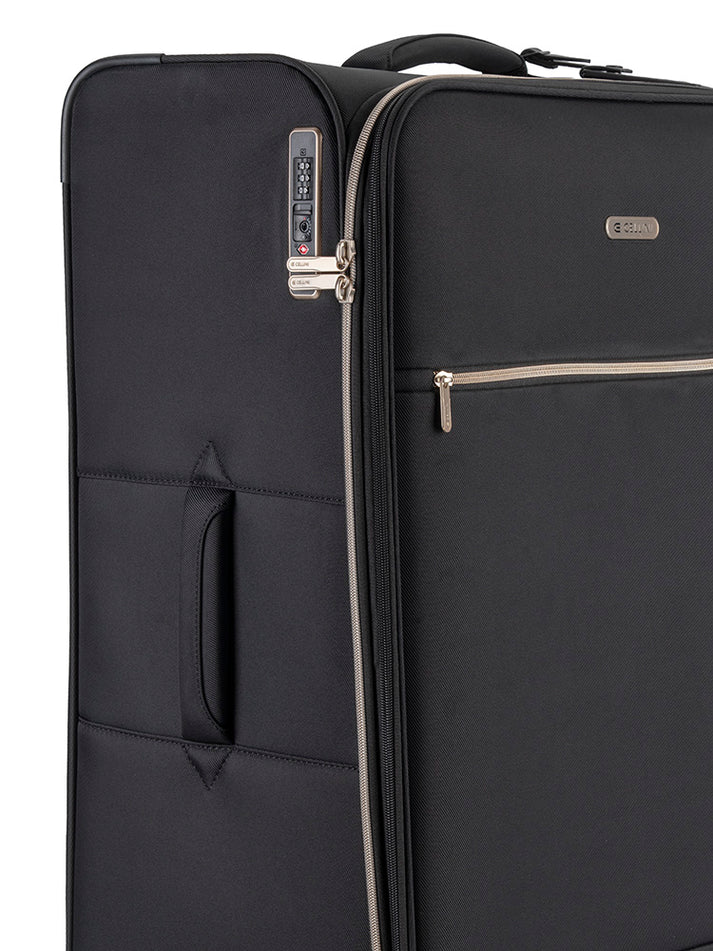 Cellini Allure Large 4 Wheel Trolley | Black