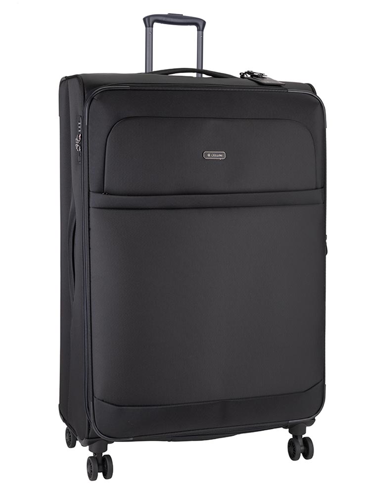 Cellini Microlite S Xtra Large 4 Wheel Trolley Case | Black