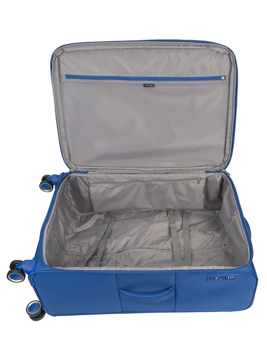 Cellini Rapido Large 4 Wheel Trolley | Blue