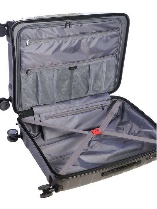 Cellini Microlite Large 4 Wheel Trolley Case | Grey