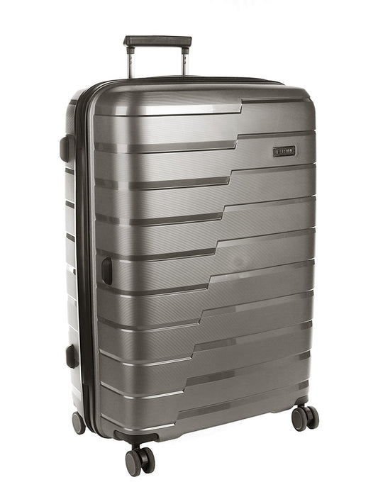 Cellini Microlite Large 4 Wheel Trolley Case | Grey