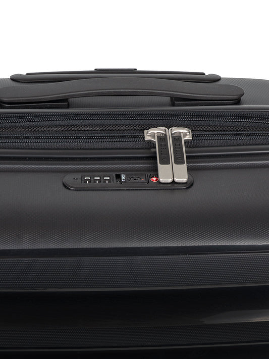 Cellini Nitro Medium 4 Wheel Trolley Case | Black
