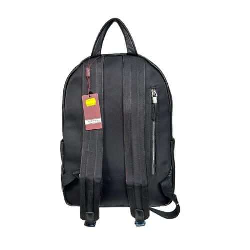 Lefel Genuine Leather Laptop Backpack | Black