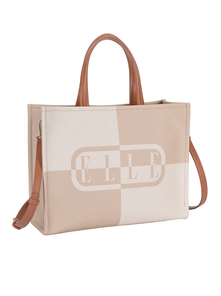 ELLE Avant Garde Large Shopper | Beige