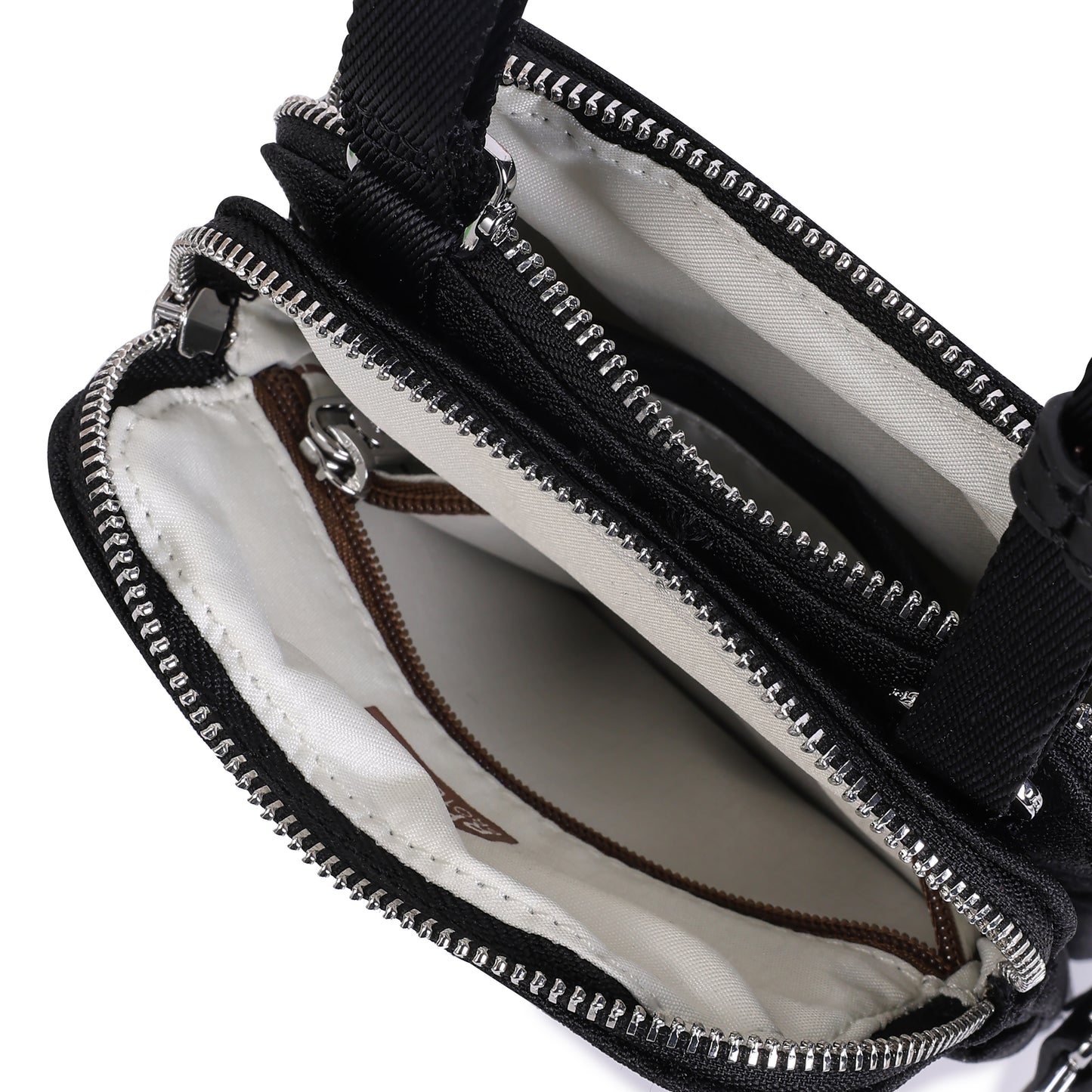 Fika - CORTADO | Phone Bag + RFID | Black