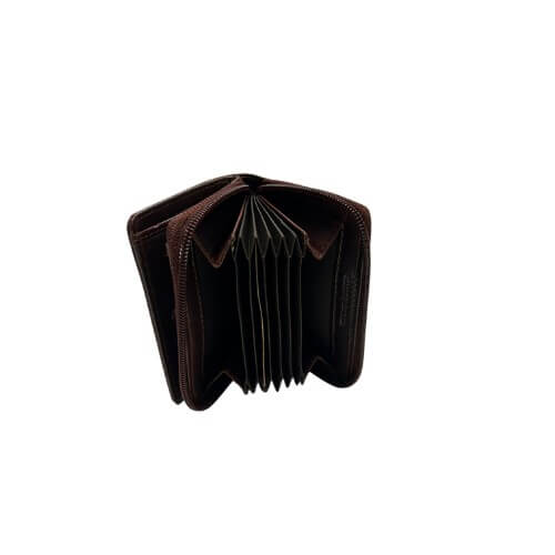 Lefel Small Leather Purse | Brown