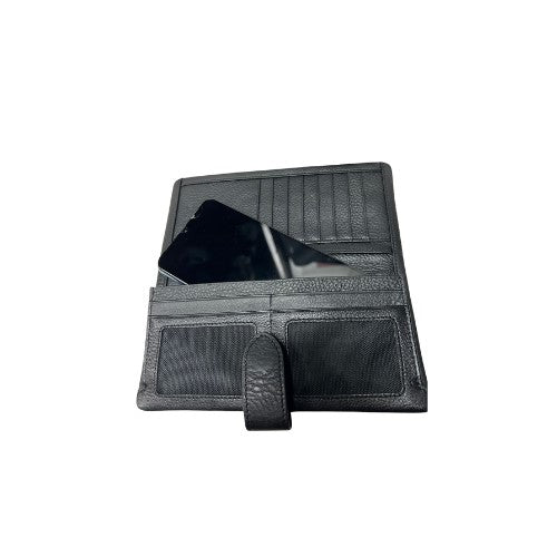 Lefel Genuine Leather Purse | Black