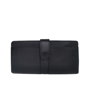 Lefel Genuine Leather Purse | Black