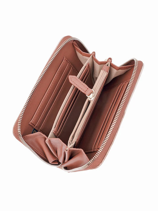 Polo Tango Medium Zip Around Purse | Beige