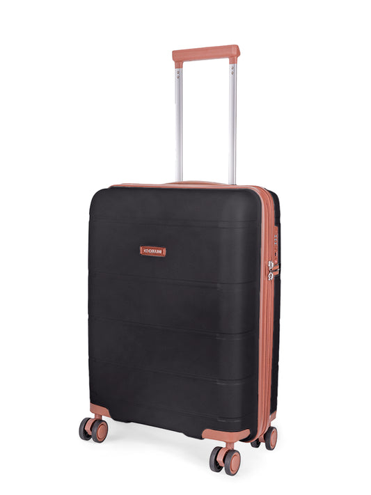 Cellini Monte Carlo Carry On 4 Wheel Trolley Case | Black