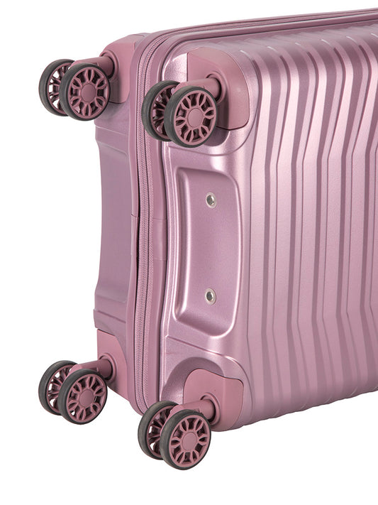 Cellini Aerotech 4 Wheel Trolley Carry On | Pink