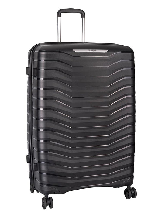 Cellini Aerotech Large 4 Wheel Trolley Case | Black