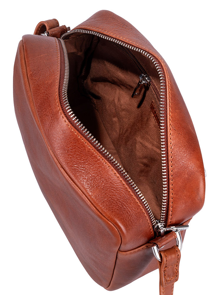 Cellini Diva Adina Large Camera Bag | Cognac