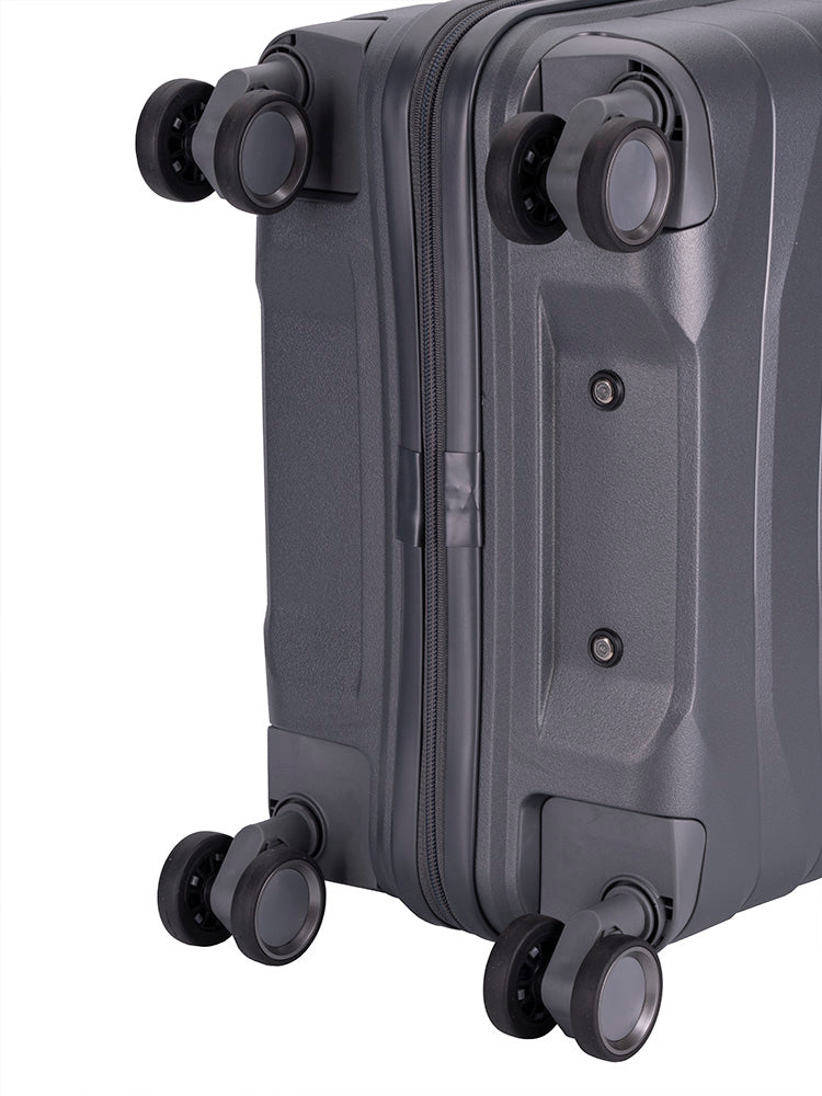 Cellini Grande 4-Wheel Carry-On Trolley Case | Grey