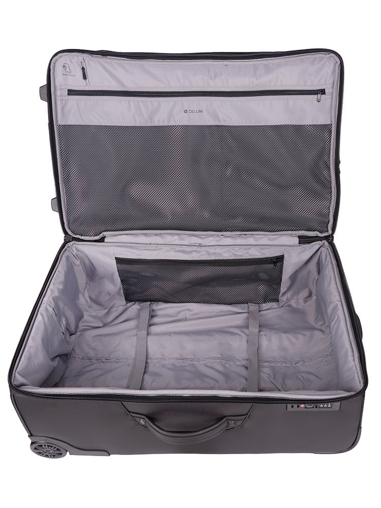 Cellini Nomad Large Trolley Pullman with Oversized All Terrain Wheels | Black