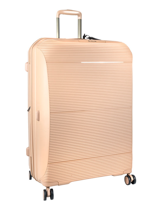 Cellini Qwest Large Volume 4 Wheel Trolley Case | Nomad Brown