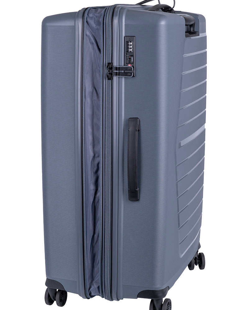 Cellini Starlite Large 4 Wheel Trolley Case | Grey