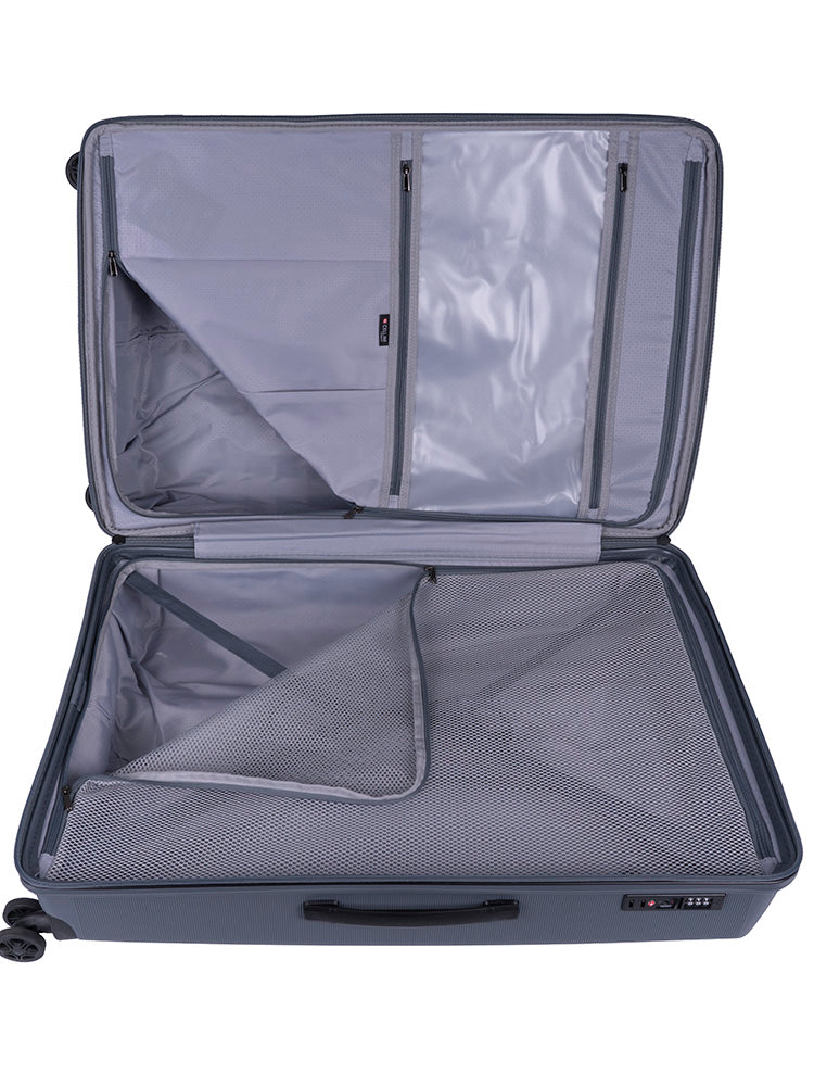 Cellini Starlite Large 4 Wheel Trolley Case | Grey