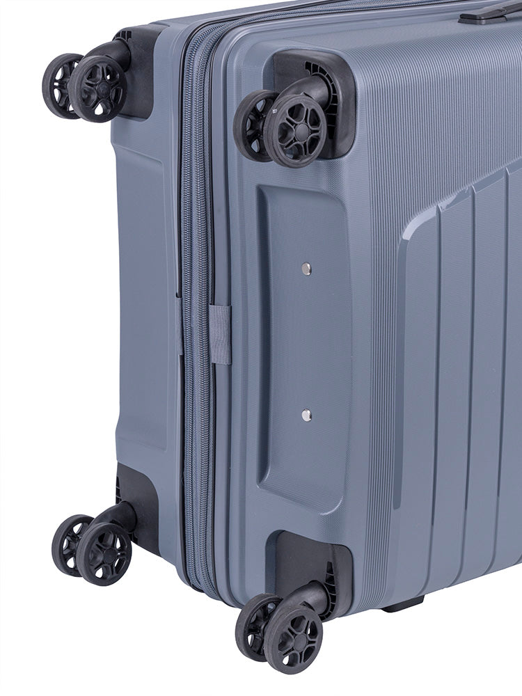 Cellini Starlite Large 4 Wheel Trolley Case | Grey