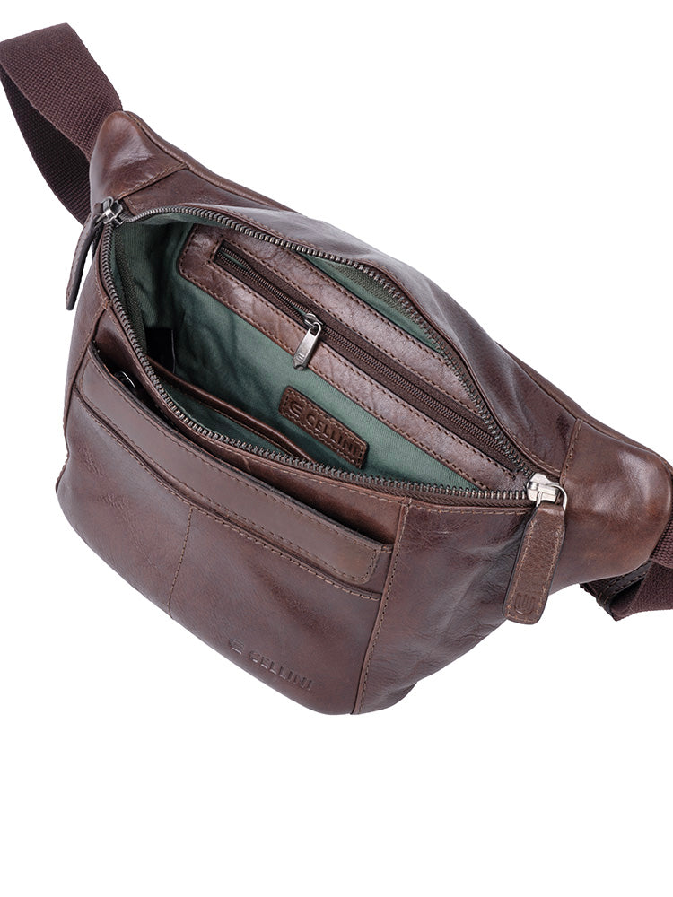 Cellini Woodbridge Belt Bag | Brown