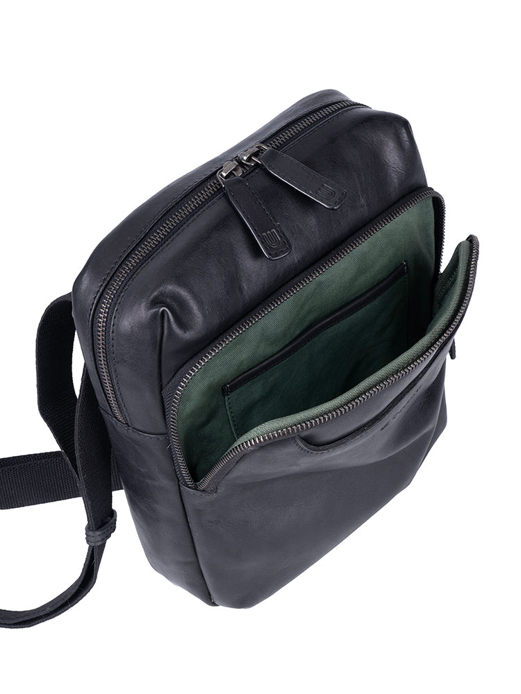 Cellini Woodbridge Large Tablet Crossbody | Black