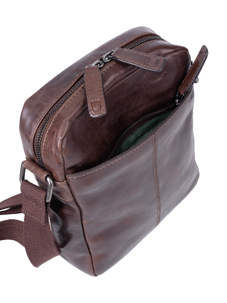 Cellini Woodbridge Organiser Sling | Brown