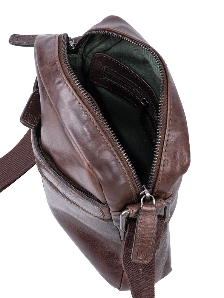 Cellini Woodbridge Organiser Sling | Brown