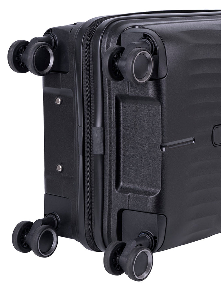 Cellini Xpedition 4 Wheel Carry On Trunk | Black