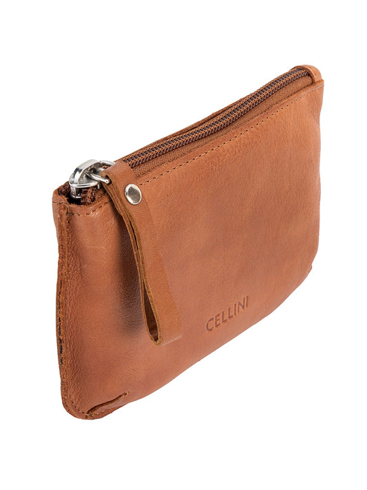 Cellini Diva Medium Pouch | Cognac