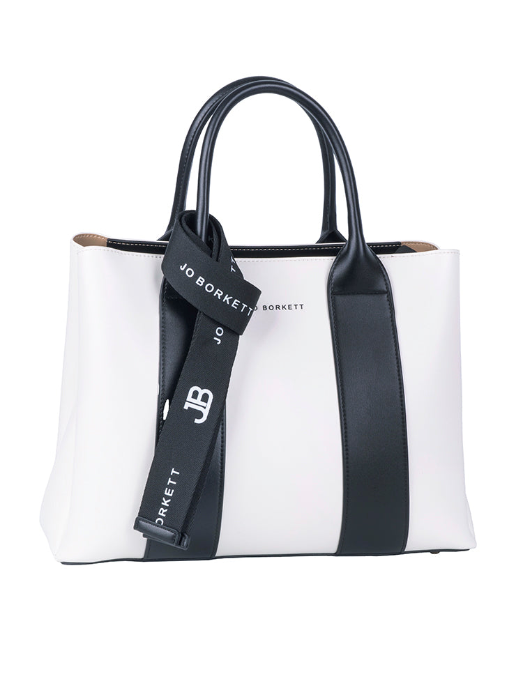 Jo Borkett Addison Shopper Bag | Black & White