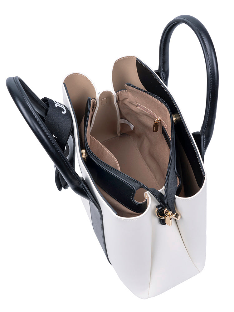 Jo Borkett Addison Shopper Bag | Black & White