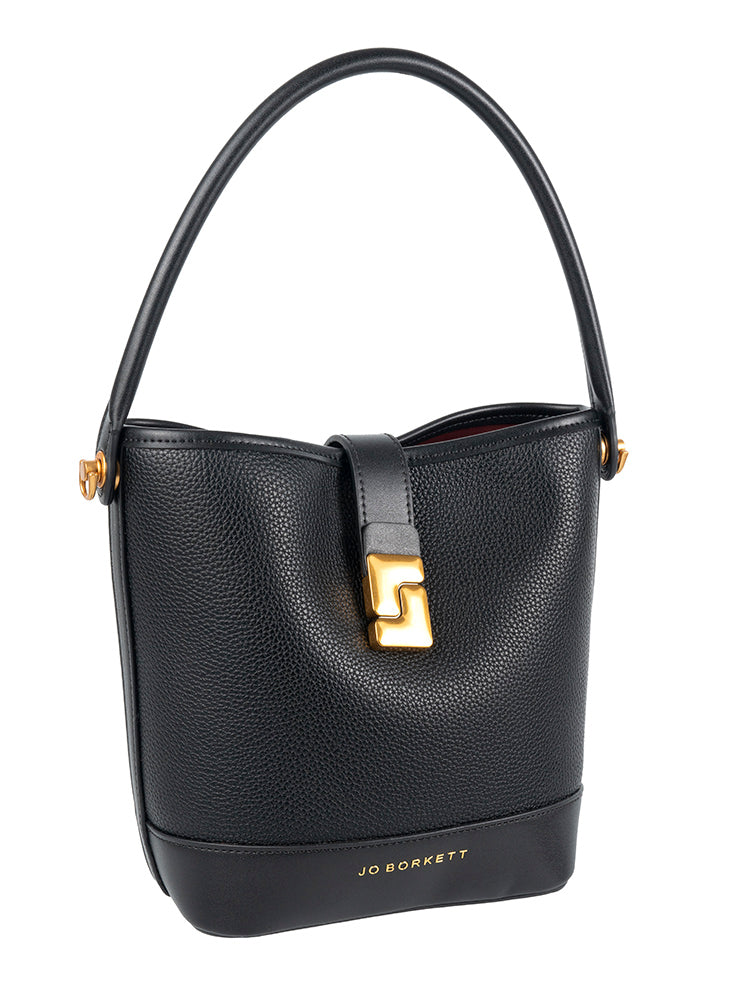 Jo Borkett Chelsea Bucket Bag | Black