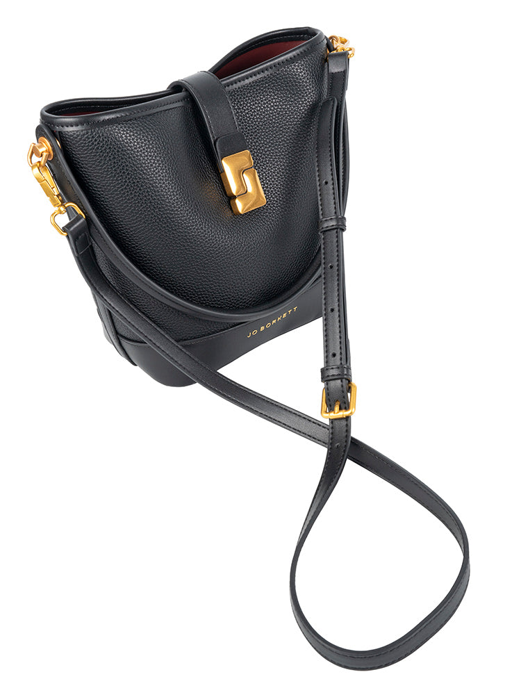 Jo Borkett Chelsea Bucket Bag | Black