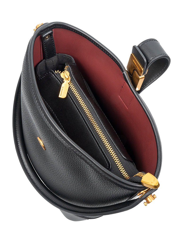 Jo Borkett Chelsea Bucket Bag | Black