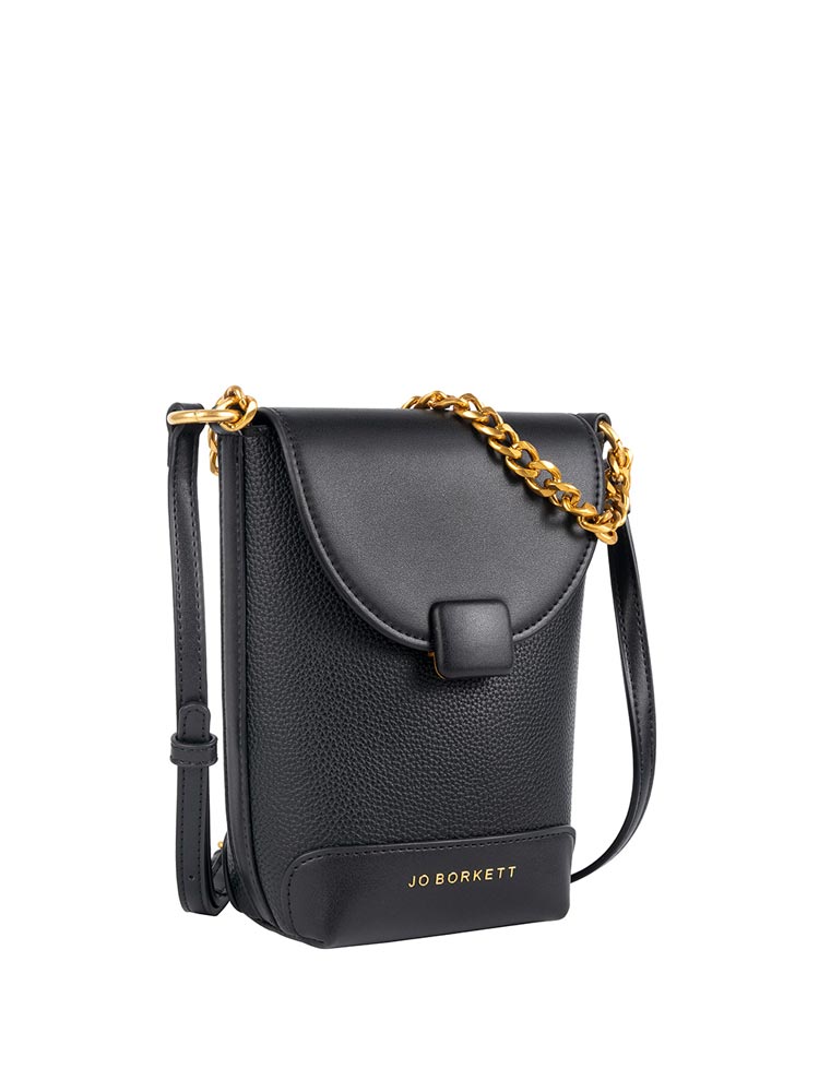 Jo Borkett Chelsea Small Crossbody Sling | Black