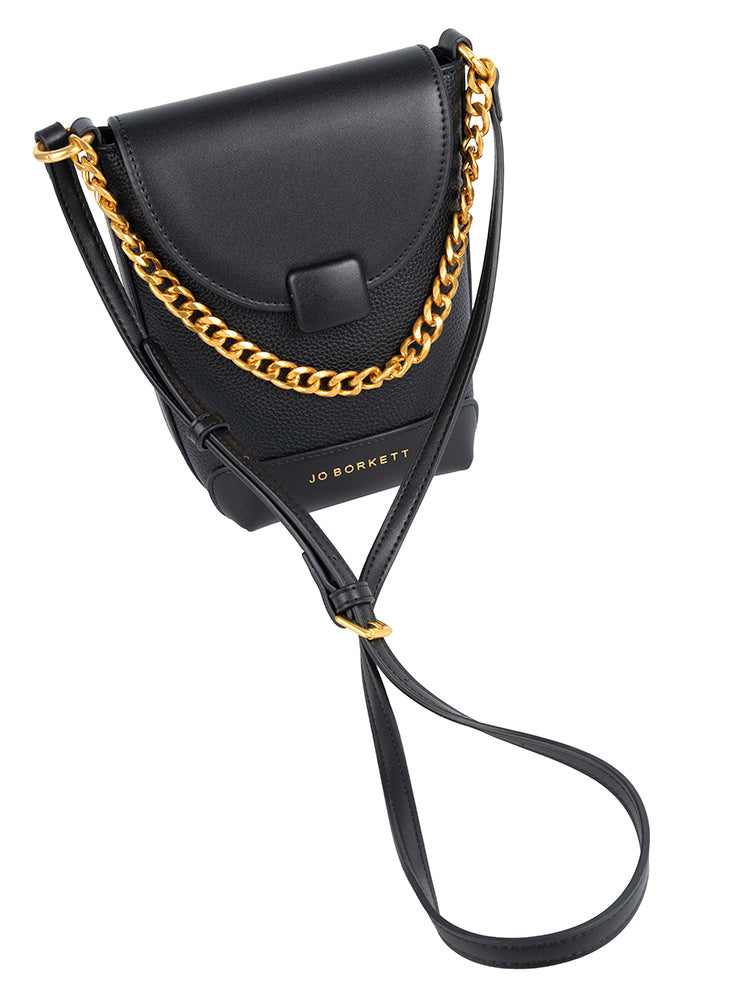 Jo Borkett Chelsea Small Crossbody Sling | Black