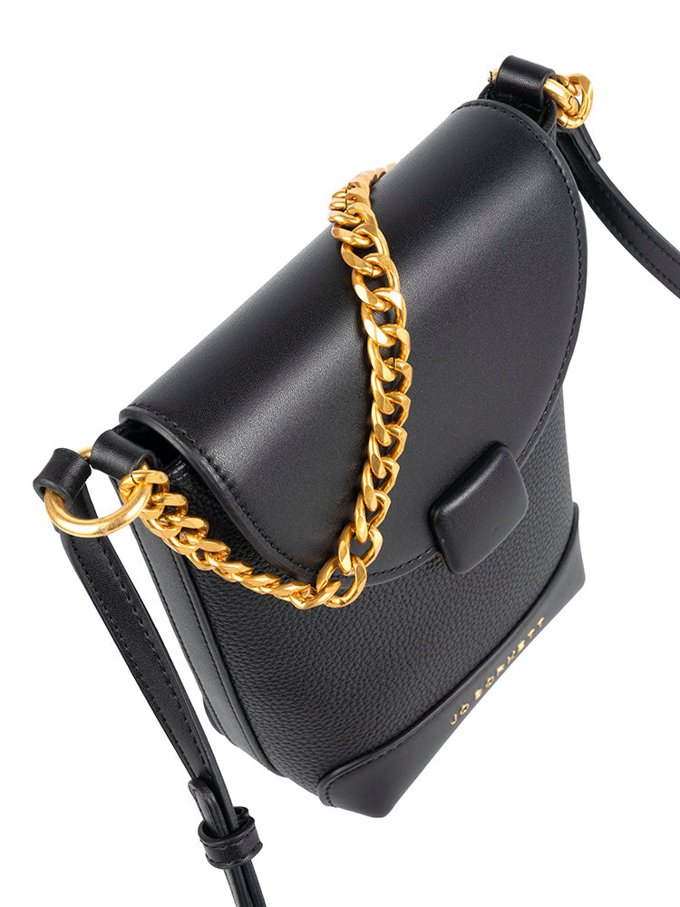 Jo Borkett Chelsea Small Crossbody Sling | Black