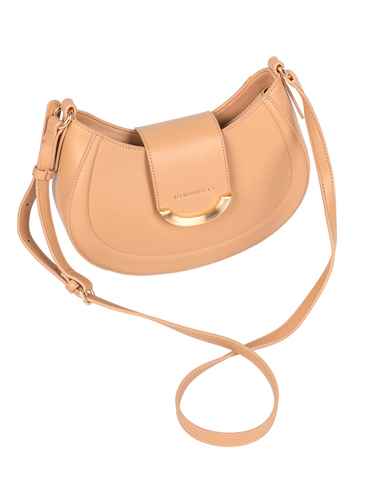 Jo Borkett Collete Shoulder Bag | Biscuit