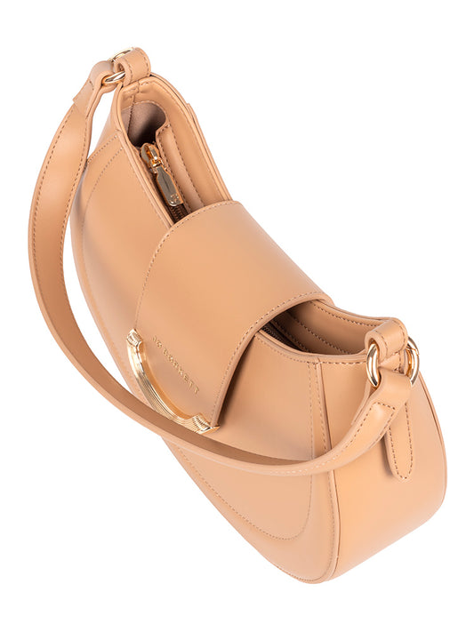 Jo Borkett Collete Shoulder Bag | Biscuit