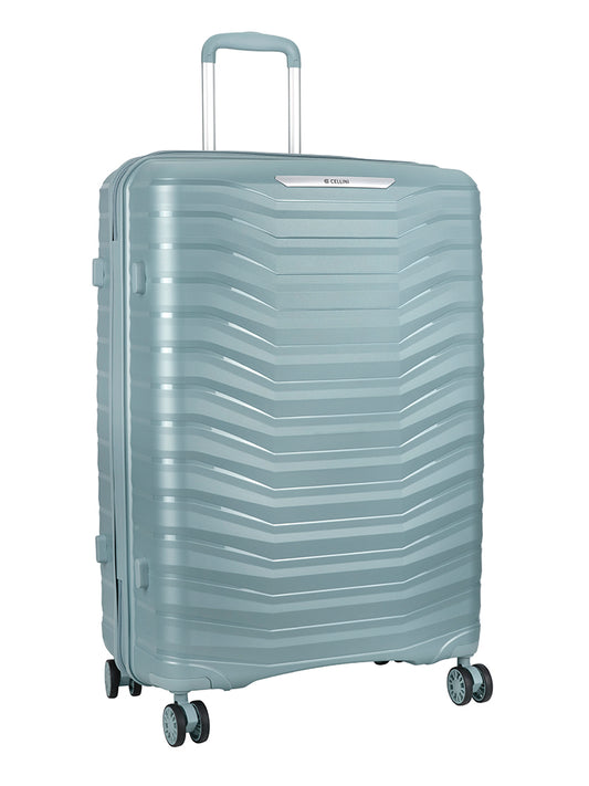 Cellini Aerotech Large 4 Wheel Trolley Case | Green