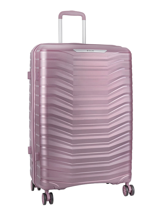 Cellini Aerotech Large 4 Wheel Trolley Case | Pink
