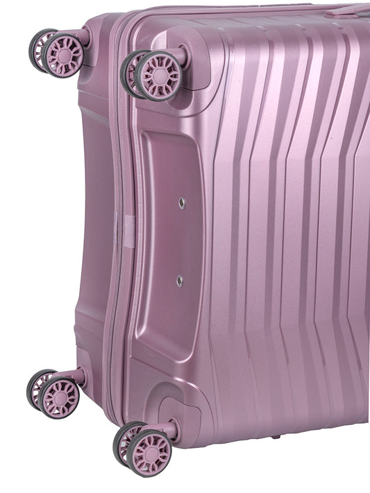 Cellini Aerotech Large 4 Wheel Trolley Case | Pink