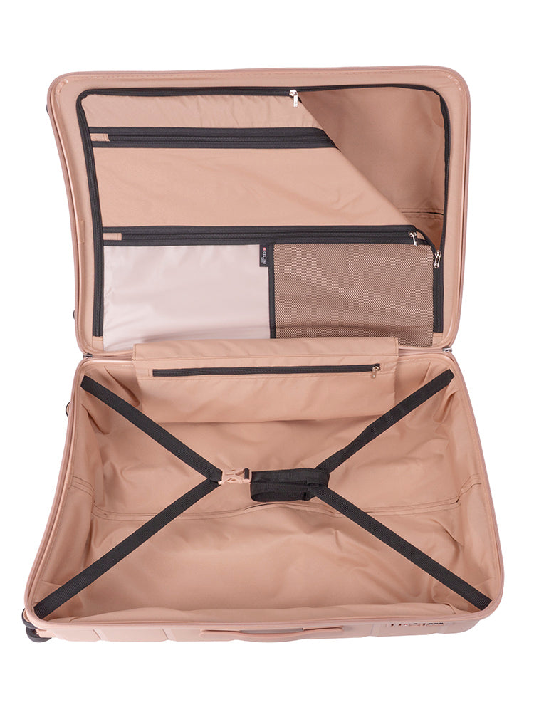 Cellini Rapido Large 4 Wheel Trolley | Beige