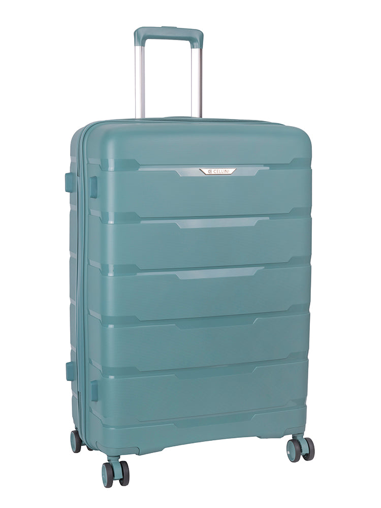 Cellini Rapido Large 4 Wheel Trolley | Blue
