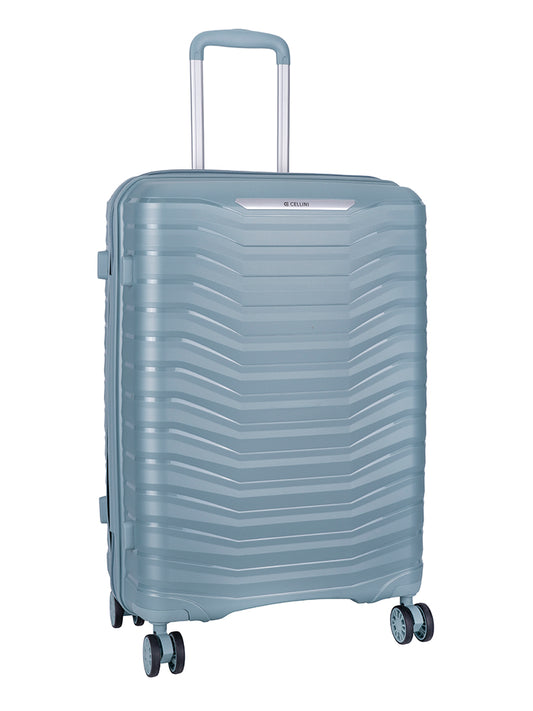 Cellini Aerotech Medium 4 Wheel Trolley Case | Green