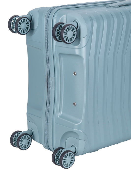 Cellini Aerotech Medium 4 Wheel Trolley Case | Green