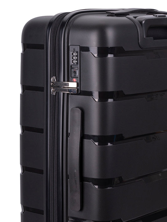 Cellini Rapido Medium 4 Wheel Trolley | Black
